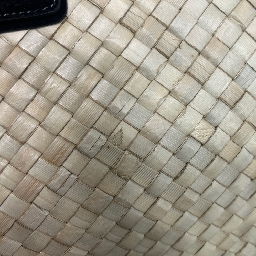 Straw Coach Tote Bag - Picture 10 of 10